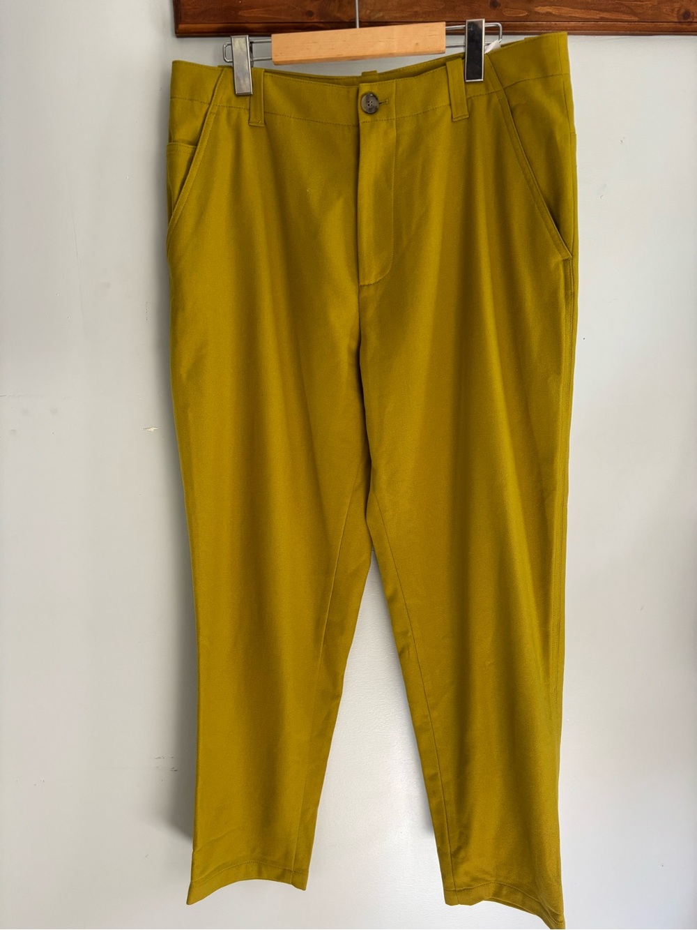 COS kiwi Green Straight leg Trousers NWOT